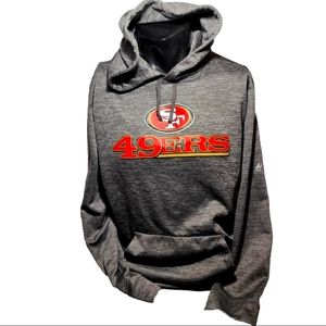Majestic Thermabase 49ers NFL Hoodie Men's Size M